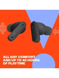 JBL Tune Beam True Wireless Active Noise Cancelling Earbuds - Dual Microphones/IP54 - White -Digital Station VIU1Z SQ6 0000000013 WHITE SLd2