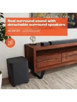 JBL BAR 800 5.1.2-ch Soundbar With Dolby Atmos, Wireless Sub And Detachable Surround Speakers 10 JBL BAR 800 5.1.2-ch Soundbar With Dolby Atmos, Wireless Sub And Detachable Surround Speakers -Digital Station VIU2A SQ6 0000000004 BLACK SLd2