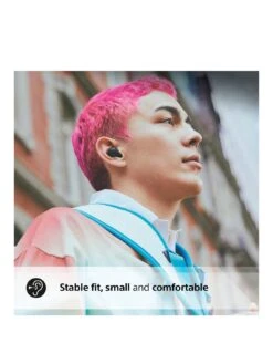 Sony WF-C700N True Wireless Noise Cancelling Earbuds - All-day Comfort - Up To 15H Battery Life With Charging Case - Black -Digital Station VJ1WO SQ3 0000000004 BLACK SLa