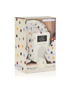 VQ Retro Mini Portable DAB Radio With Bluetooth - Polka Dot -Digital Station VJ1XA SQ6 0000000067 CREAM SLd2