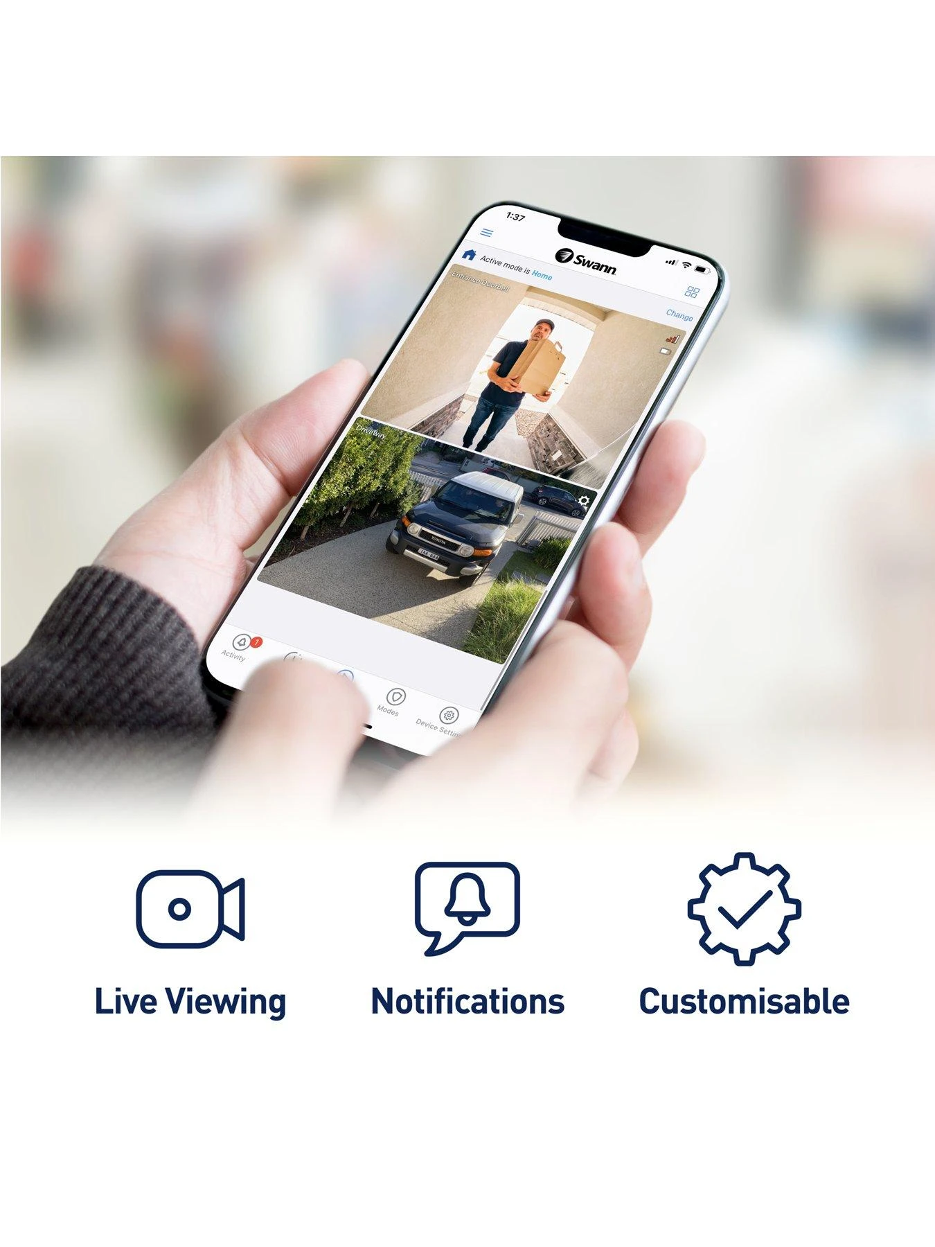 Swann Corecam 1080p Wire-Free Security Camera W 32GB SD Card - 1 Pack 7 Swann Corecam 1080p Wire-Free Security Camera W 32GB SD Card - 1 Pack - Image 7