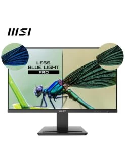 MSI PRO MP243X 24 Inch, Full HD, 100Hz, IPS, Flat Monitor With Built-in Speakers -Digital Station VJ7VY SQ7 0000000004 BLACK SLd3