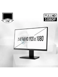 MSI PRO MP273A 27 Inch, Full HD, 100Hz, IPS, Flat Monitor With Built-in Speakers -Digital Station VJ7VZ SQ4 0000000004 BLACK SLd