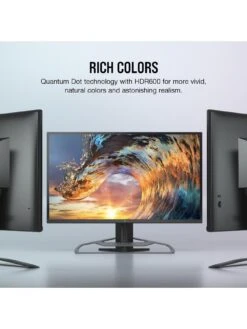 CORSAIR XENEON 32UHD144 32-inch Ultra HD 4K 144Hz Widescreen IPS LED Monitor - Black -Digital Station VJ84Q SQ5 0000000004 BLACK SLd1