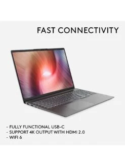 Lenovo IdeaPad 5 Pro 16 Laptop - 16in QHD, RTX 3050 Ti, AMD Ryzen 7, 16GB RAM, 512GB SSD - Grey -Digital Station VJAQ3 SQ4 0000000005 GREY SLd