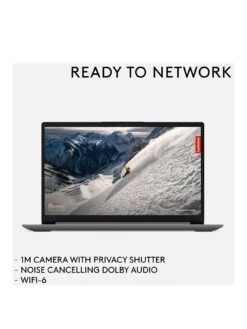 Lenovo IdeaPad 1, AMD Ryzen 3, 4GB RAM 128GB SSD Laptop - Grey -Digital Station VJAQ9 SQ3 0000000005 GREY SLa