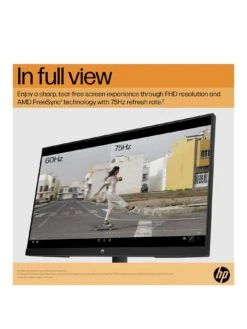 HP V27i FHD Monitor -Digital Station VJC6X SQ3 0000000004 BLACK SLa