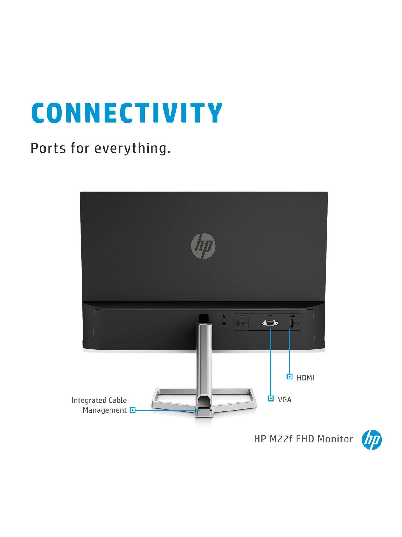 HP M22f FHD Monitor 4 HP M22f FHD Monitor - Image 4