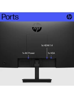 HP V22v G5 FHD Monitor -Digital Station VJDFT SQ7 0000000004 BLACK SLd3
