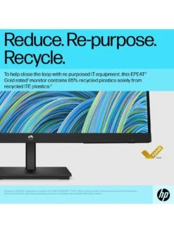 HP V24v G5 FHD Monitor -Digital Station VJDFU SQ4 0000000004 BLACK SLd