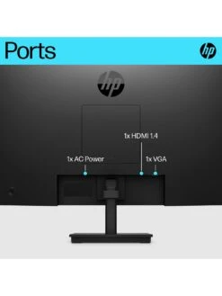 HP V24v G5 FHD Monitor -Digital Station VJDFU SQ7 0000000004 BLACK SLd3