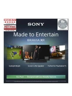 Sony XR55A80LU, 55-inch, 4K HDR, XR OLED, Google TV -Digital Station VJELB SQ2 0000000004 BLACK SLb