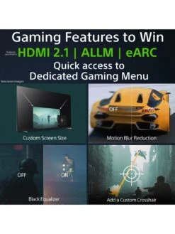 Sony KD43X75WLPU, 43-inch, LED, 4K HDR, Google TV -Digital Station VJELE SQ7 0000000004 BLACK ICf