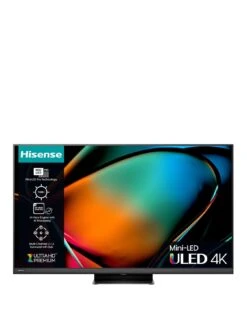 Hisense 65U8KQTUK, Mini-LED, 4K HDR10, Smart TV