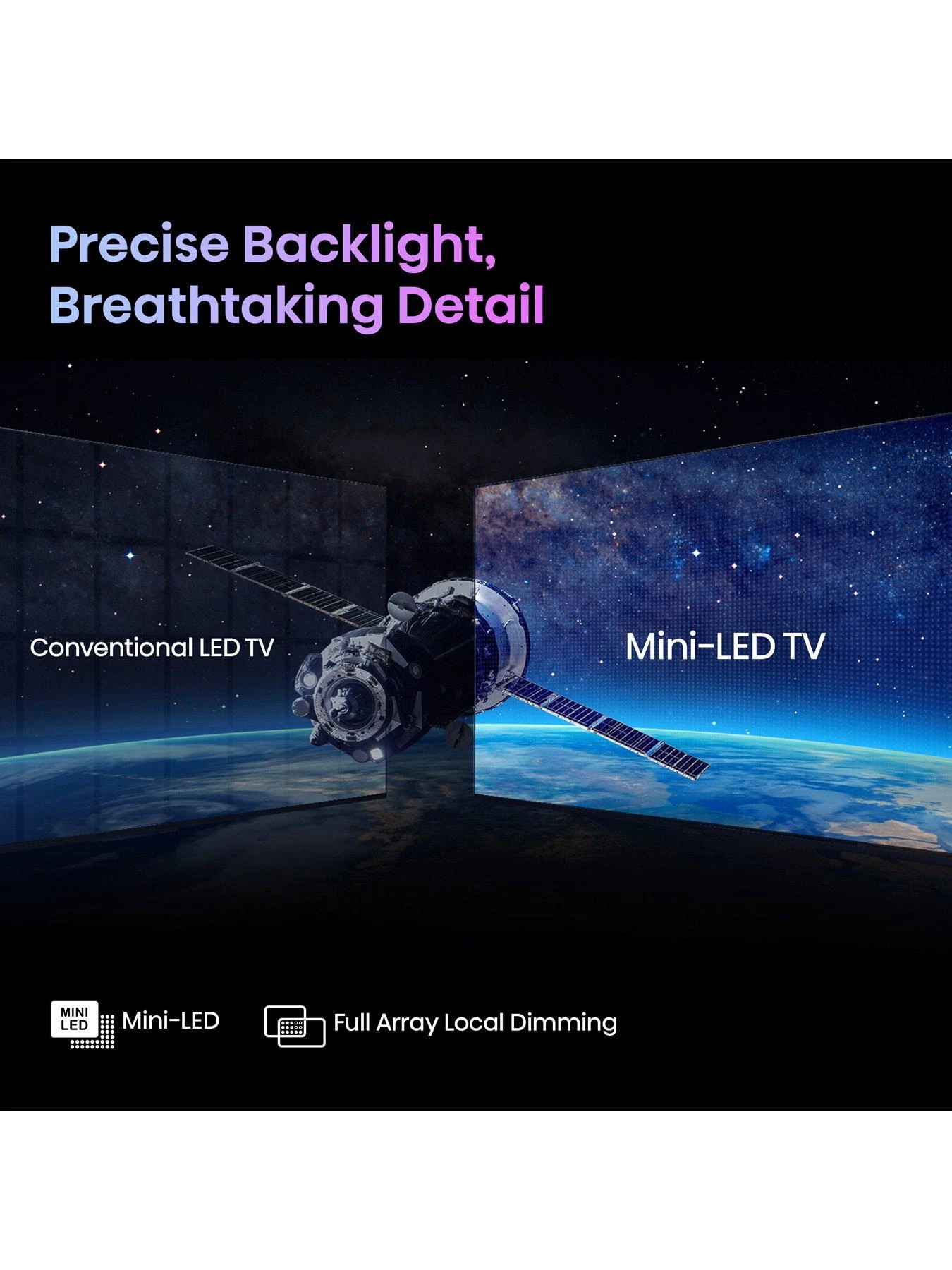 Hisense 65U7KQTUK, 65 Inch, 4K Ultra HD HDR, Mini-LED, Smart TV 6 Hisense 65U7KQTUK, 65 Inch, 4K Ultra HD HDR, Mini-LED, Smart TV - Image 6