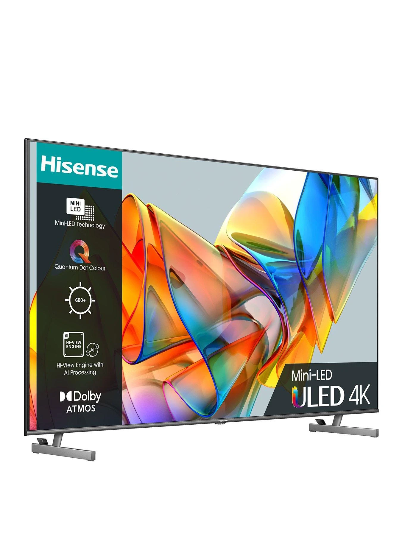 Hisense 65U6KQTUK, 65 Inch, 4K Ultra HD HDR, Mini-LED, Smart TV 2 Hisense 65U6KQTUK, 65 Inch, 4K Ultra HD HDR, Mini-LED, Smart TV - Image 2