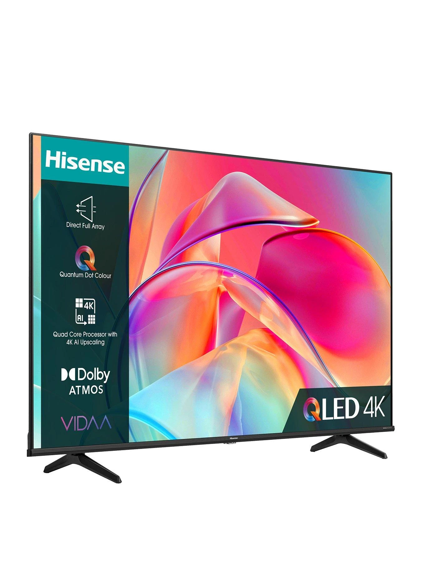 Hisense 55E7KQTUK, 55 Inch, QLED, 4K Ultra HD, Smart TV 2 Hisense 55E7KQTUK, 55 Inch, QLED, 4K Ultra HD, Smart TV - Image 2