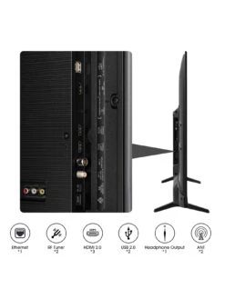 Hisense 55E7KQTUK, 55 Inch, QLED, 4K Ultra HD, Smart TV 10 Hisense 55E7KQTUK, 55 Inch, QLED, 4K Ultra HD, Smart TV -Digital Station VKT25 SQ5 0000000004 BLACK SLd1