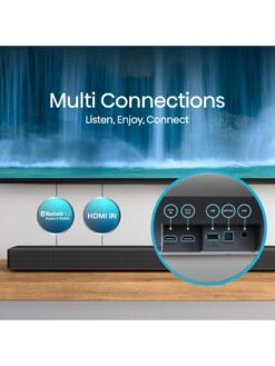 Hisense AX3120G 3.1.2 Channel 360W Dolby Atmos Soundbar With Wireless Subwoofer And Up Firing Speakers -Digital Station VKT26 SQ5 0000000004 BLACK SLd1