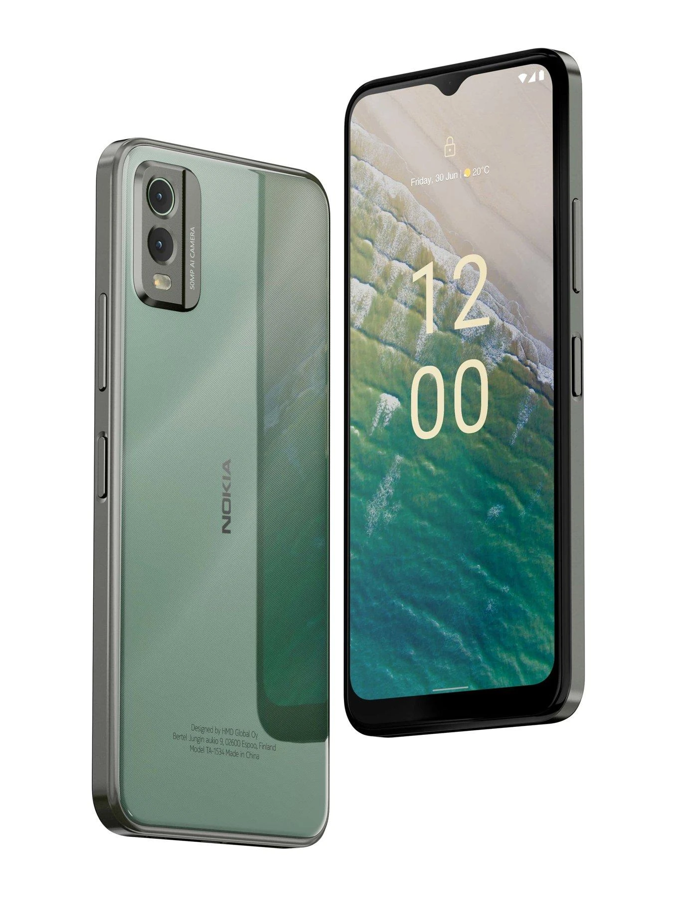 Nokia C32 4GB RAM, 64GB Storage, Dual SIM - Green 7 Nokia C32 4GB RAM, 64GB Storage, Dual SIM - Green - Image 7