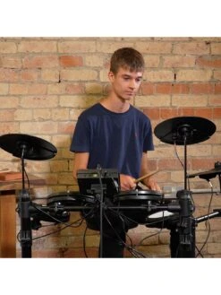 Axus Electronic Digital Drum Kit Package With Stool, Sticks And Headphones -Digital Station VLGA8 SQ5 0000000099 N A SLd3