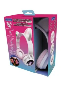 Lexibook Cat Ear And Lightings Bluetooth Headphones -Digital Station VLIK9 SQ6 0000000099 N A SLd3