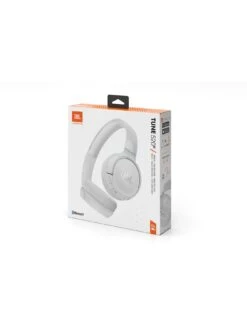 JBL Tune520BT - Wireless On Ear Headphones - Pure Bass Sound / 57hours Battery / Comfort Fit /App Supported- White 9 JBL Tune520BT - Wireless On Ear Headphones - Pure Bass Sound / 57hours Battery / Comfort Fit /App Supported- White -Digital Station VLKEN SQ5 0000000013 WHITE SLd1