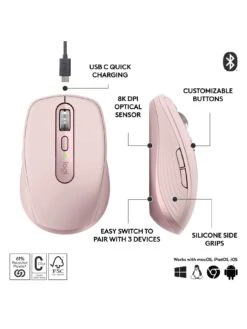 Logitech MX Anywhere 3S - Rose 13 Logitech MX Anywhere 3S - Rose -Digital Station VM0VB SQ7 0000000313 ROSE SLd3