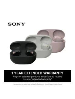Sony WF-1000XM5 Wireless Noise Cancelling Earbuds - Bluetooth, In-Ear Headphones With Microphone, Works With IOS & Android - Black -Digital Station VM1R7 SQ3 0000000004 BLACK SLa