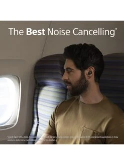 Sony WF-1000XM5 Wireless Noise Cancelling Earbuds - Bluetooth, In-Ear Headphones With Microphone, Works With IOS & Android - Black -Digital Station VM1R7 SQ5 0000000004 BLACK SLd1