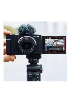 Sony ZV-1 II Vlog Digital Camera (ZV1M2BDI.EU) -Digital Station VMDYB SQ3 0000000004 BLACK SLa