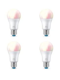 WiZ E27 Smart Bulbs 4-Pack Bundle