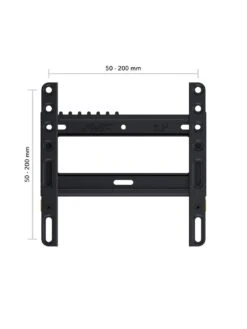 AVF Eco Mount Flat To Wall TV Wall Mount Up To 40" -Digital Station VMLUL SQ5 0000000004 BLACK SLd3