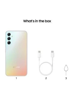 Samsung Galaxy A34 5G, 256GB - Silver -Digital Station VMRF7 SQ7 0000000035 SILVER SLd3