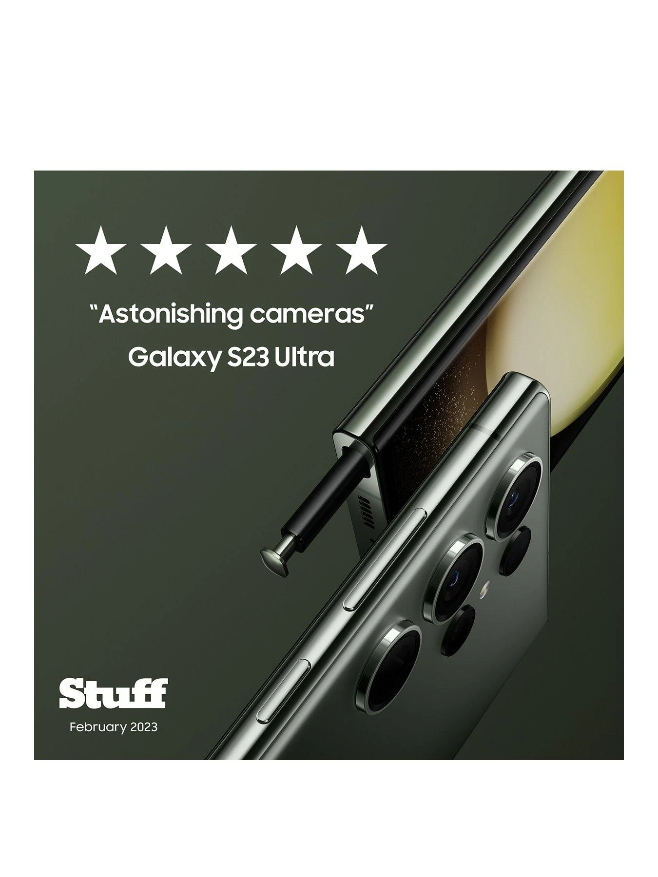 Samsung Galaxy S23 Ultra 512GB - Phantom Black 2 Samsung Galaxy S23 Ultra 512GB - Phantom Black - Image 2