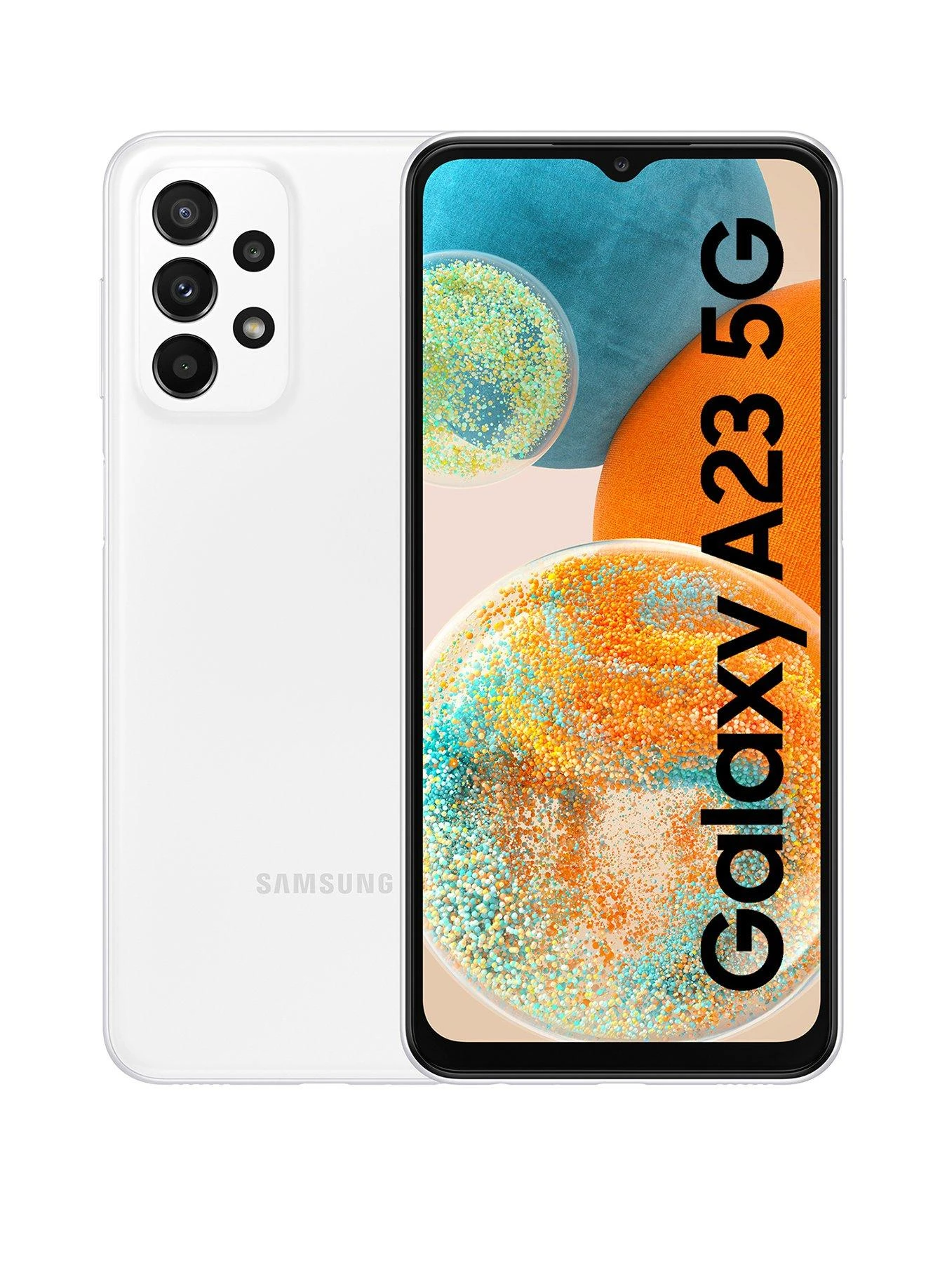 Samsung Galaxy A23 5G, 64GB - White 1 Samsung Galaxy A23 5G, 64GB - White