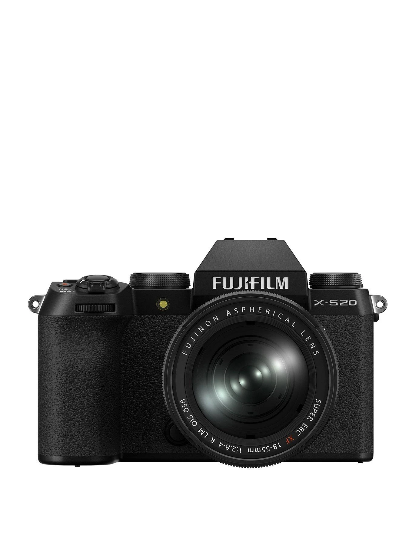 Fujifilm X-S20 Mirrorless Digital Camera Kit Inc XF18-55mm Lens, System Bag And 64GB SD Card - Black 2 Fujifilm X-S20 Mirrorless Digital Camera Kit Inc XF18-55mm Lens, System Bag And 64GB SD Card - Black - Image 2