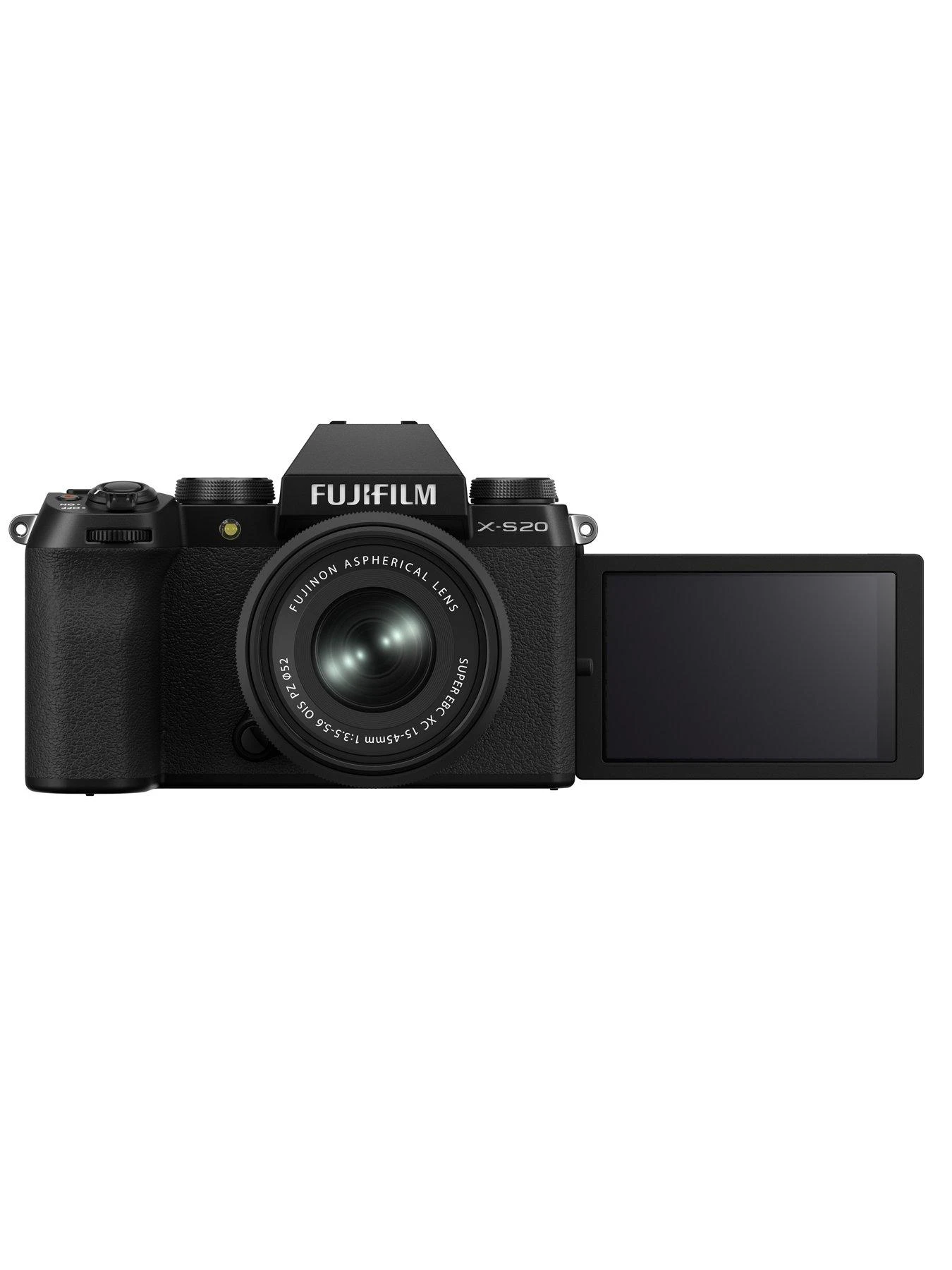 Fujifilm X-S20 Mirrorless Digital Camera Kit Inc XC15-45mm Lens, System Bag And 64GB SD Card - Black 5 Fujifilm X-S20 Mirrorless Digital Camera Kit Inc XC15-45mm Lens, System Bag And 64GB SD Card - Black - Image 5