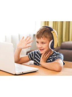 JVC Tinyphones Bluetooth Headphones Yellow -Digital Station VN0ML SQ5 0000000076 YELLOW SLd1