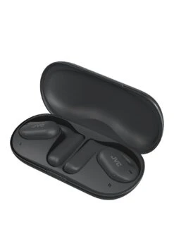 JVC HA-NP35T Nearphones Open-Ear Wireless Earbuds 10 JVC HA-NP35T Nearphones Open-Ear Wireless Earbuds -Digital Station VN0MO SQ3 0000000004 BLACK SLa