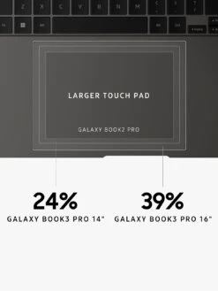 Samsung Galaxy Book3 Pro 14" Laptop - 14in 3K AMOLED, Intel 13th Gen Evo I7, 8GB RAM, 256GB SSD - Graphite -Digital Station VN55U SQ4 0000000035 SILVER SLd