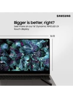 Samsung Galaxy Book3 360 Convertible Laptop - 15.6in AMOLED, 13th Gen Intel Core I5, 8GB RAM, 256GB SSD, S Pen Included - Graphite -Digital Station VN55W SQ5 0000000035 SILVER SLd1