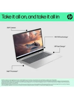 HP ENVY X360 15-fe0008na Laptop - 15.6in FHD Touchscreen, Intel Core I7, 16GB RAM, 512GB SSD, with Optional Microsoft 365 Family (1 Year) - Silver -Digital Station VN70N SQ4 0000000035 SILVER SLd
