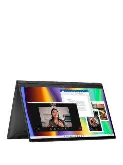 HP ENVY X360 15-fh0000na - 15.6in FHD Touchscreen, AMD Ryzen 7, 16GB RAM, 512GB SSD - Black