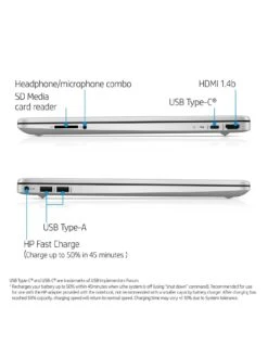 HP 15s-fq2050na, Intel Core I3, 4GB RAM 128GB SSD, 15in Laptop - Silver -Digital Station VN71C SQ5 0000000035 SILVER SLd1