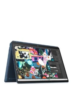 HP Spectre X360 14-ef2019na Laptop - 13.5in FHD+ Touchscreen, Intel Core I5, 16GB RAM, 512GB SSD, With Optional Microsoft Family (1 Year) - Blue