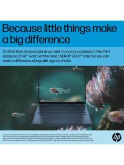 HP Spectre X360 14-ef2019na Laptop - 13.5in FHD+ Touchscreen, Intel Core I5, 16GB RAM, 512GB SSD, With Optional Microsoft Family (1 Year) - Blue -Digital Station VN71G SQ5 0000000020 BLUE SLd1