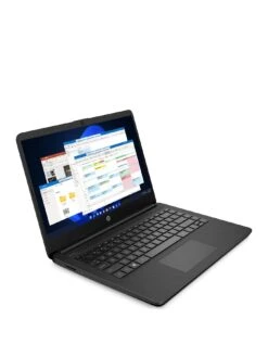 HP 14s-dq0034na, Intel Celeron, 4GB RAM 128GB SSD, 14in Laptop - Black With Optional Norton 360 (1 Year) -Digital Station VN71H SQ3 0000000004 BLACK SLa