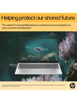 HP 15-fc0008na Laptop - 15.6in FHD, AMD Ryzen 5, 8GB RAM, 256GB SSD, with Optional Microsoft 365 Family (12 Months) - Silver -Digital Station VN71M SQ6 0000000035 SILVER SLd2