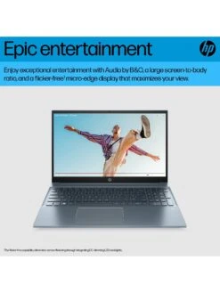 HP Pavilion 15-eg3020na, Intel Core I5, 8GB RAM 512GB SSD, 15in Laptop - Blue -Digital Station VN71Q SQ6 0000000020 BLUE SLd2